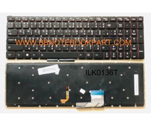 IBM Lenovo Keyboard คีย์บอร์ด Y5070 Y50-70 Y5080 Y50-80 U530 U530P   ภาษาไทย อังกฤษ